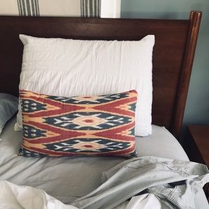 Ikat Lumbar Throw Pillow